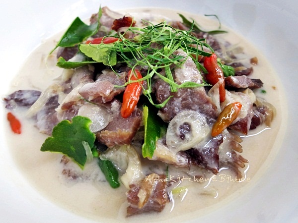 เนื้อเค็มต้มกะทิ