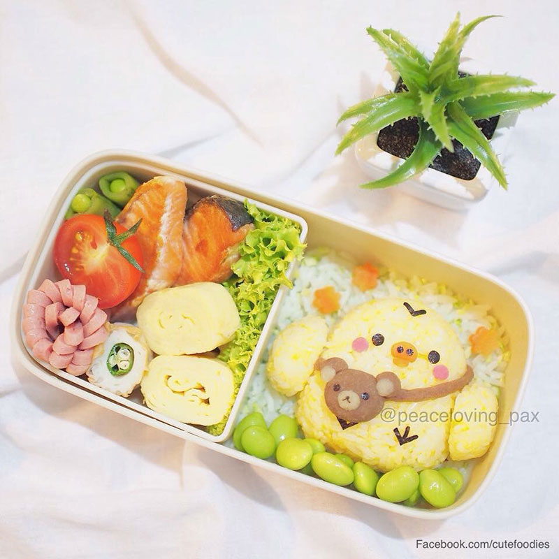 รูป ข้าวกล่องน่ารัก lovely boxset