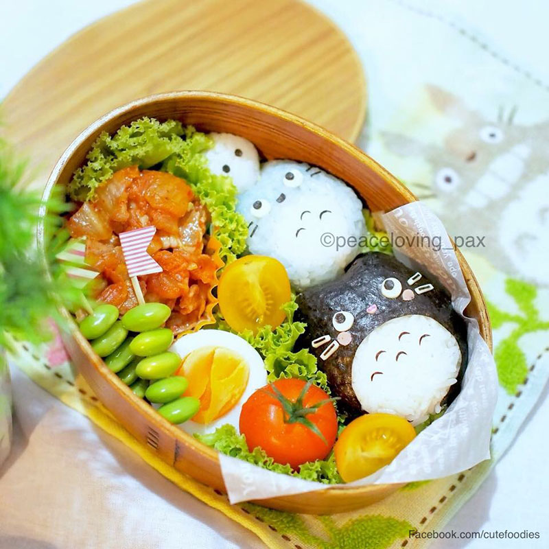 รูป ข้าวกล่องน่ารัก lovely boxset