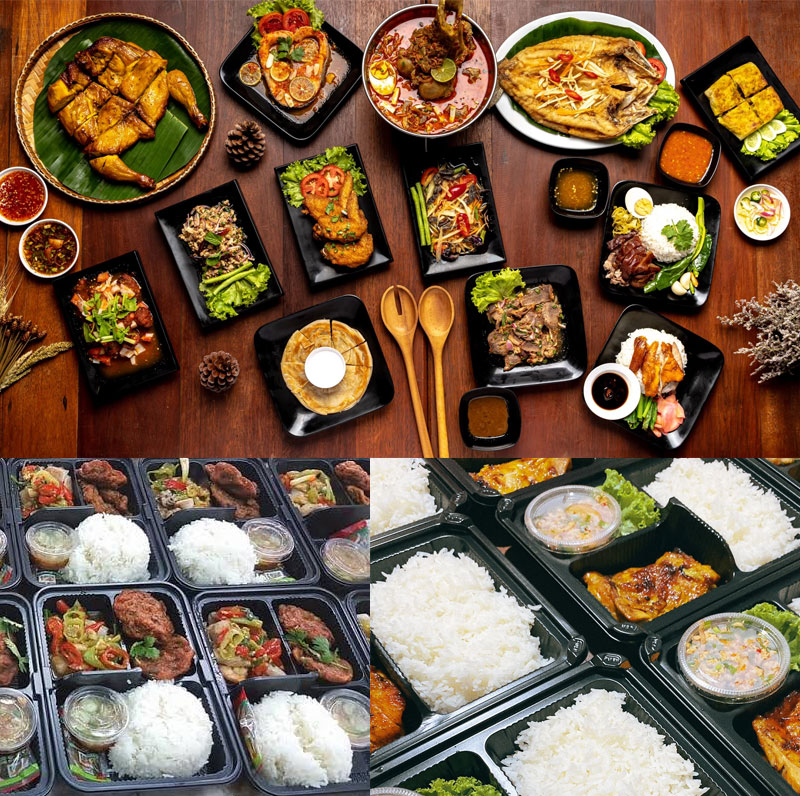 อาหารฮาลาล บริการจัดส่ง